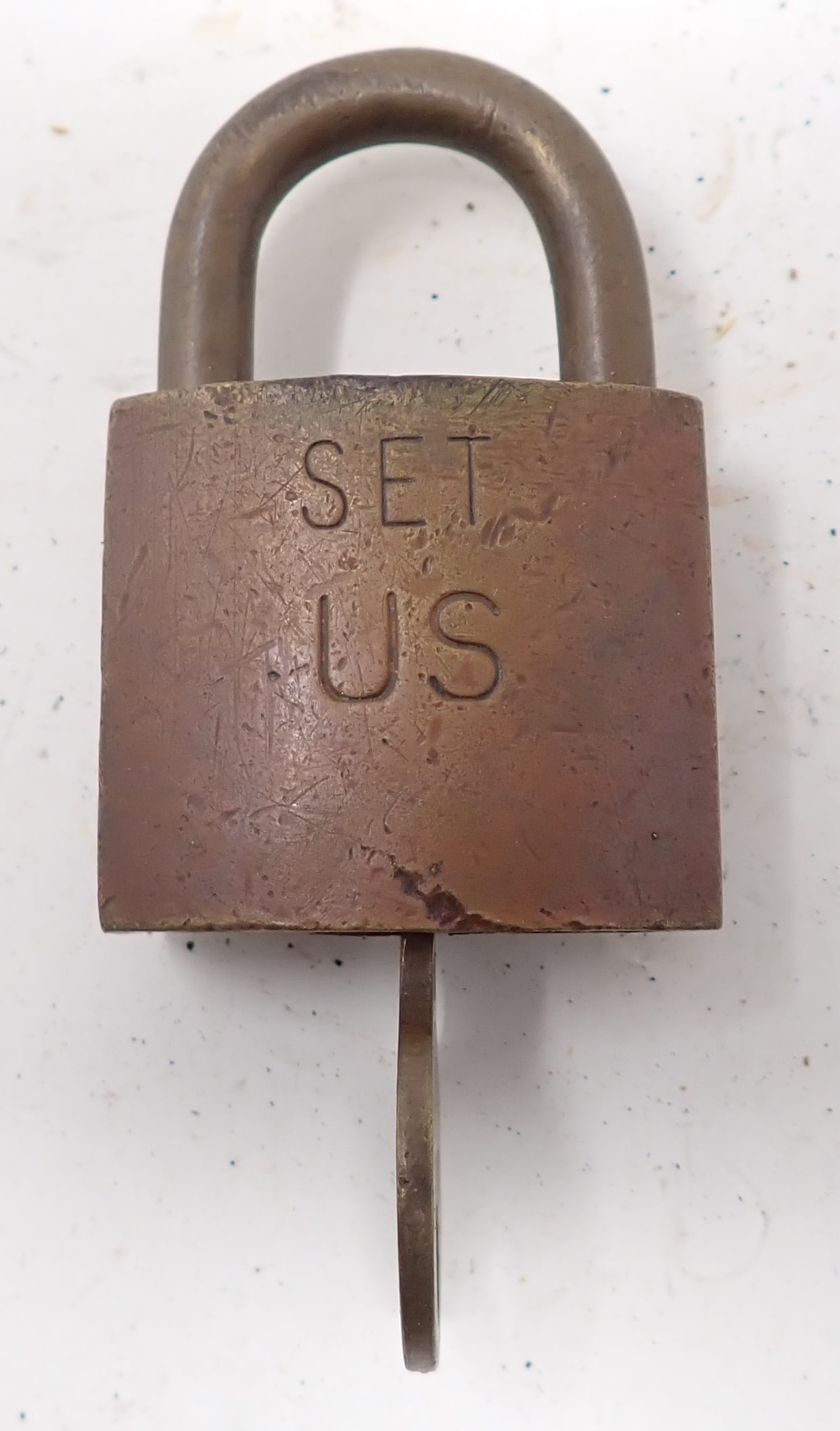 American Set US Brass Padlock (1 of 2)