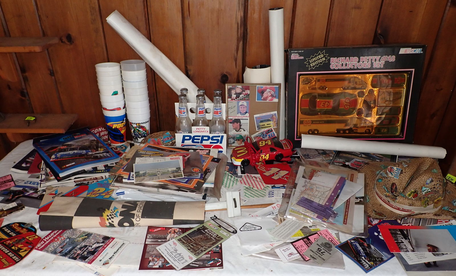 Nascar Ticket Stubs Programs & Misc (1 of 8)