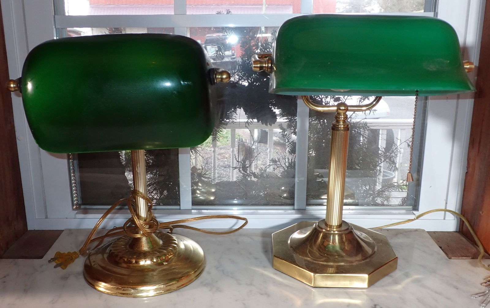 2 Brass Desk Lamps (1 of 1)