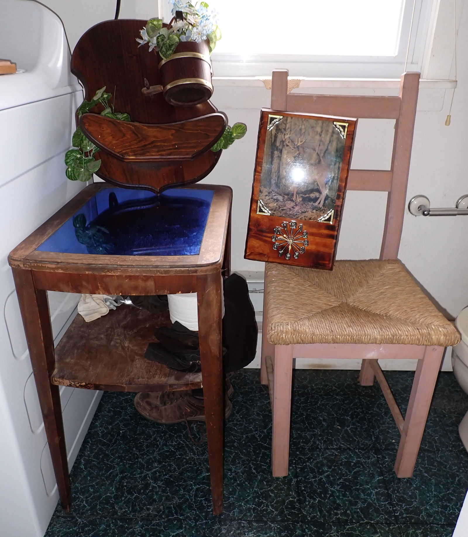 Chair Table Prints & Misc: Washer and Dryer are NOT included. Take what you want and leave the rest. NO SHIPPING !