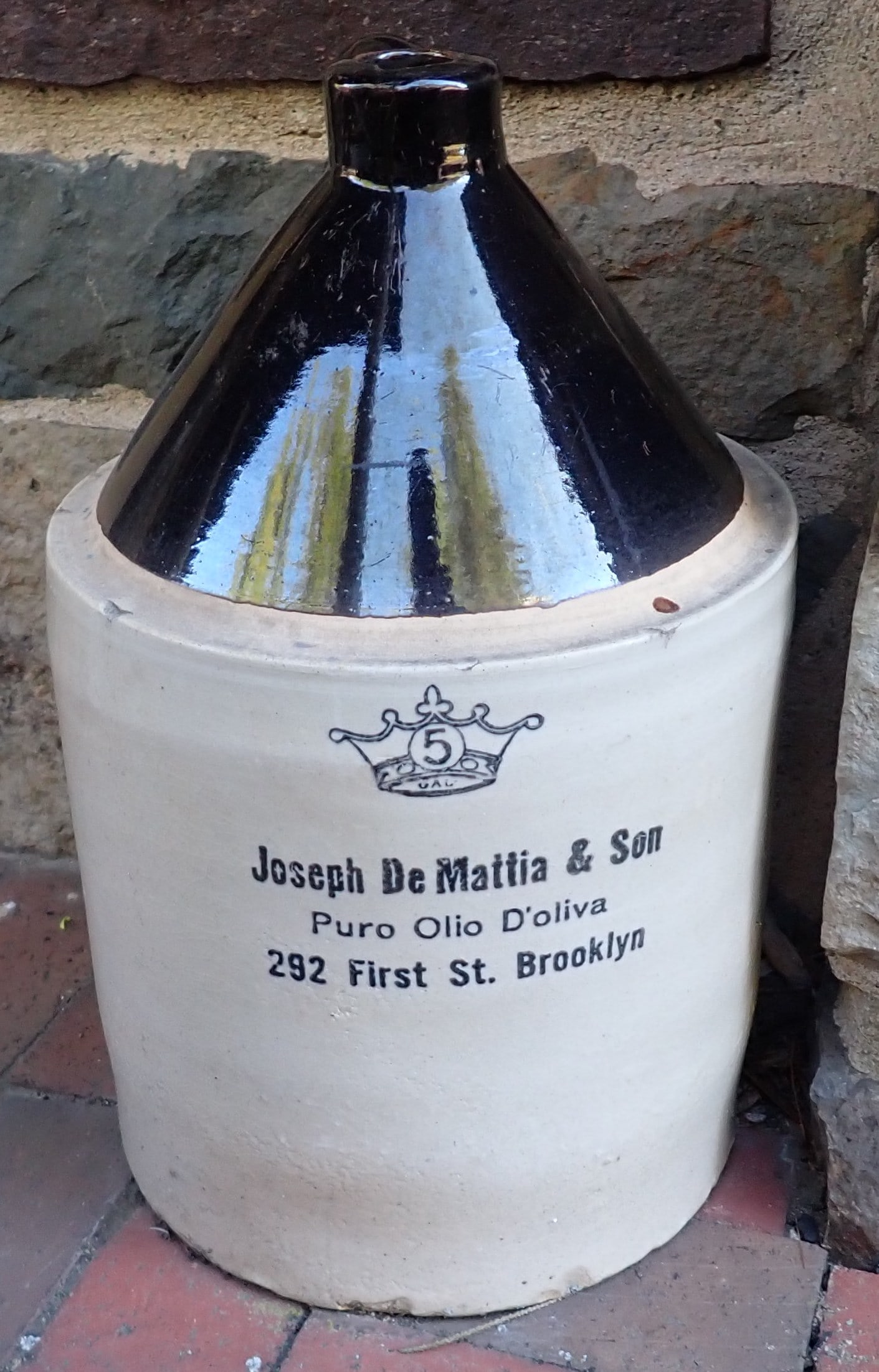 Joseph De Mattia Brooklyn NY 5 Gal Jug (1 of 5)