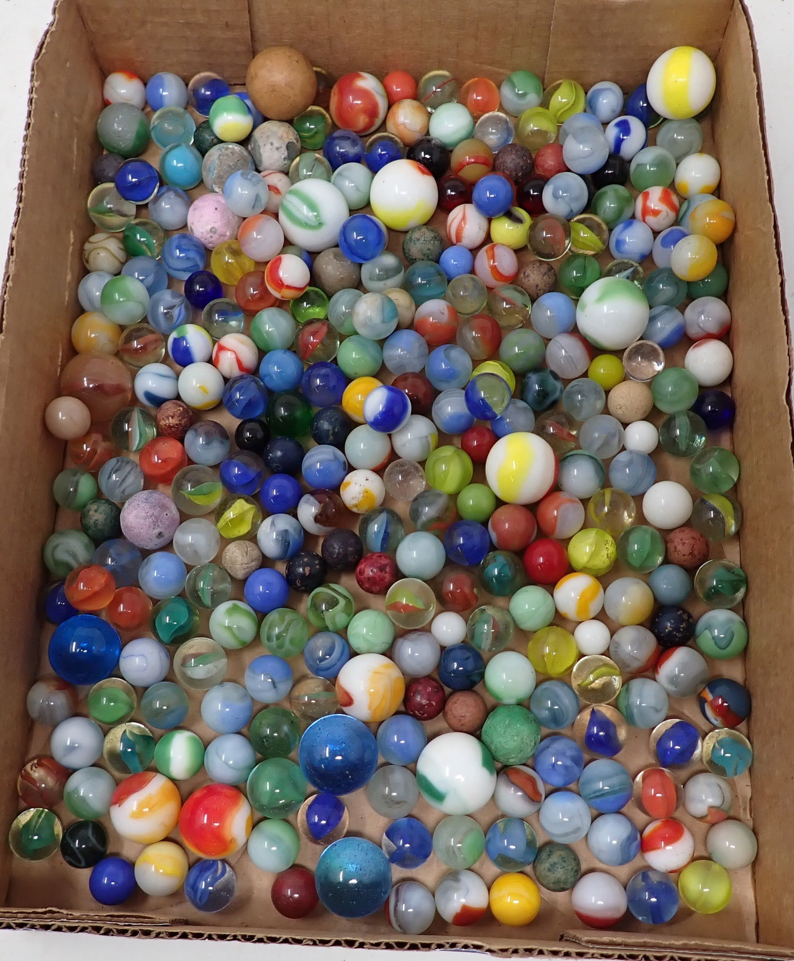 Marbles incl Shooters: Getting all pictured
