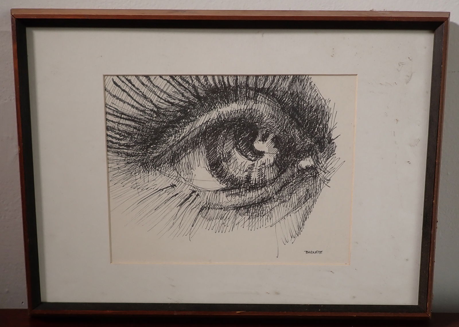 Wally Barnette Pen & Ink (1 of 4)