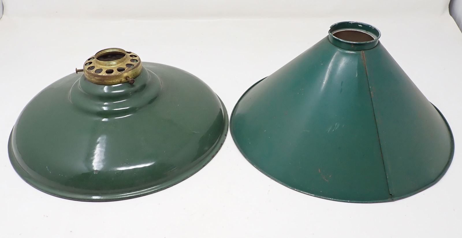 Enameled & Tin Shades (1 of 5)