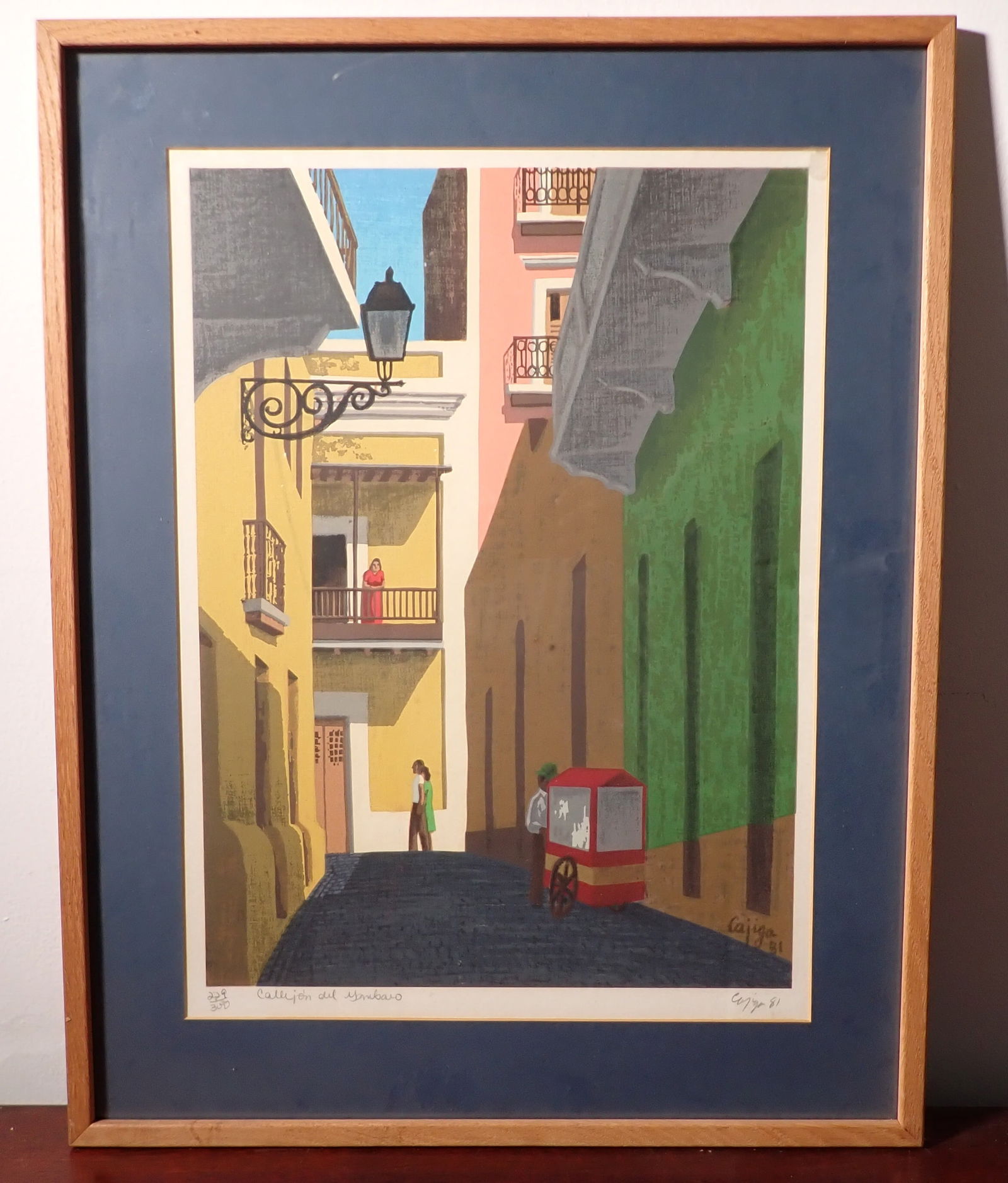 Luis Cajiga Signed & Numbered Lithograph (1 of 4)