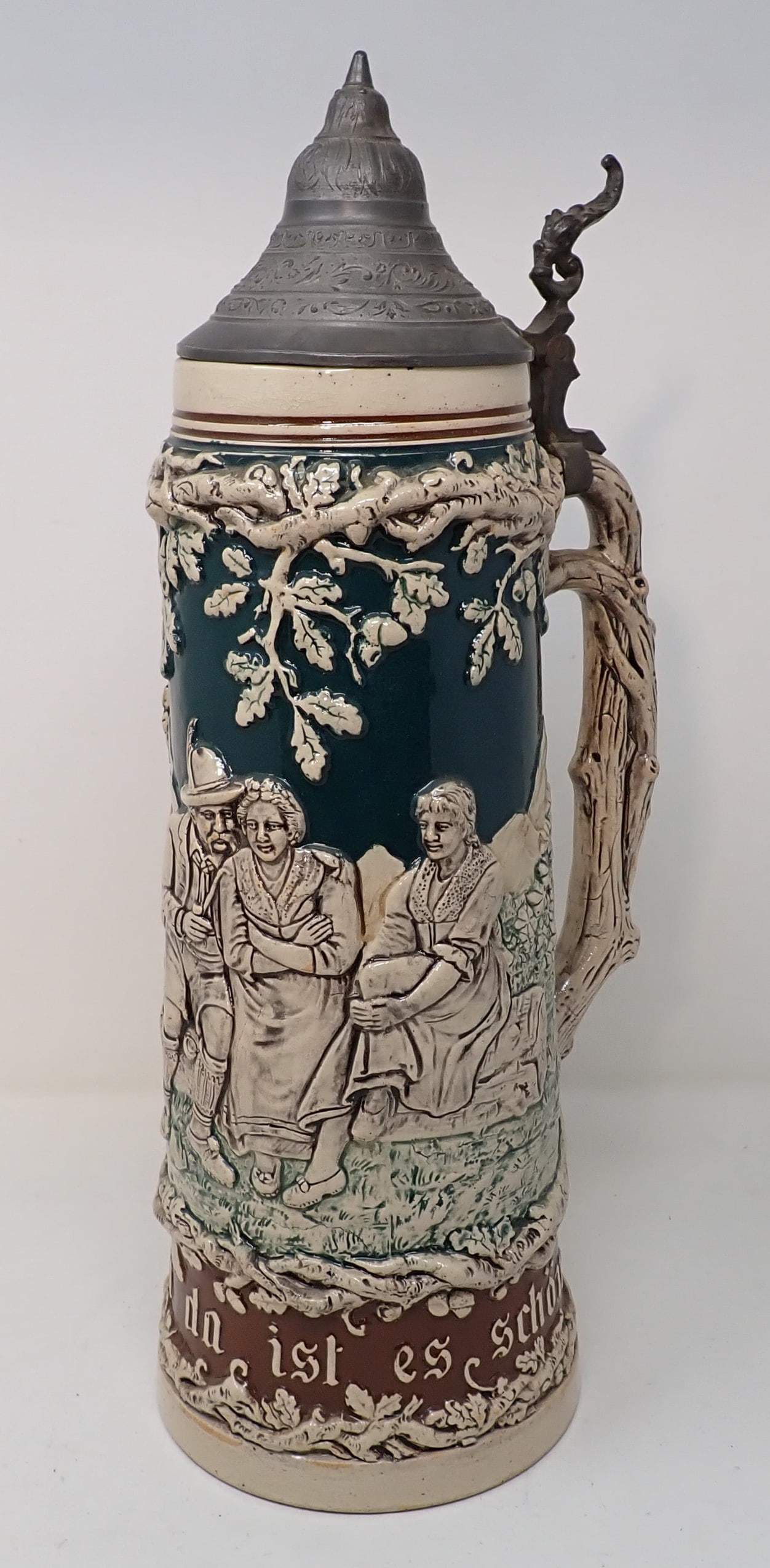 1960 German Lidded Beer Stein (1 of 6)