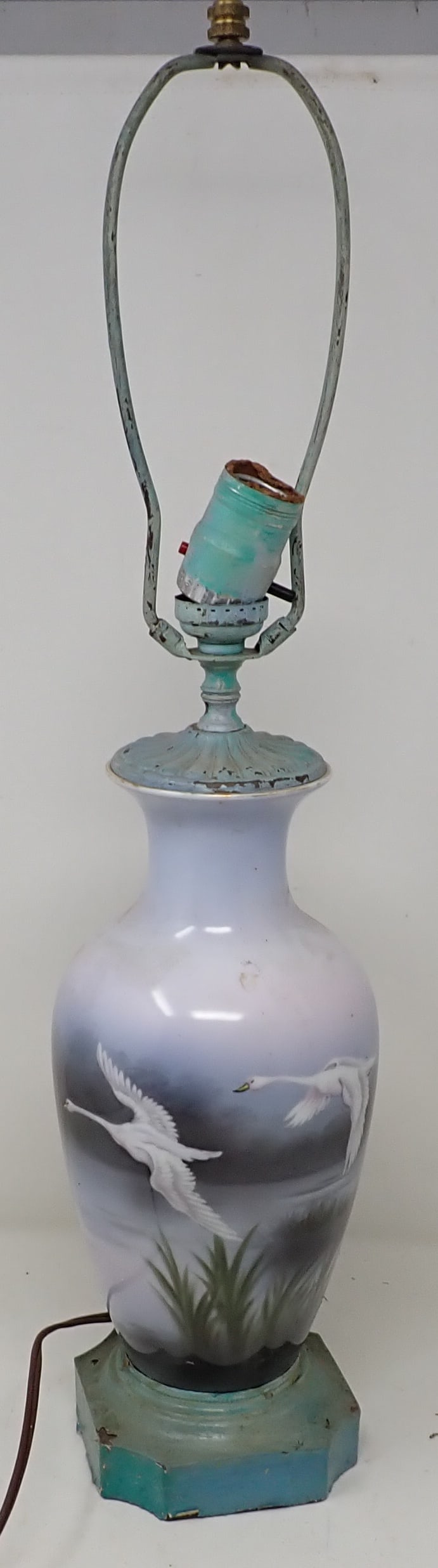 Royal Copenhagen Goose Vase Table Lamp (1 of 4)