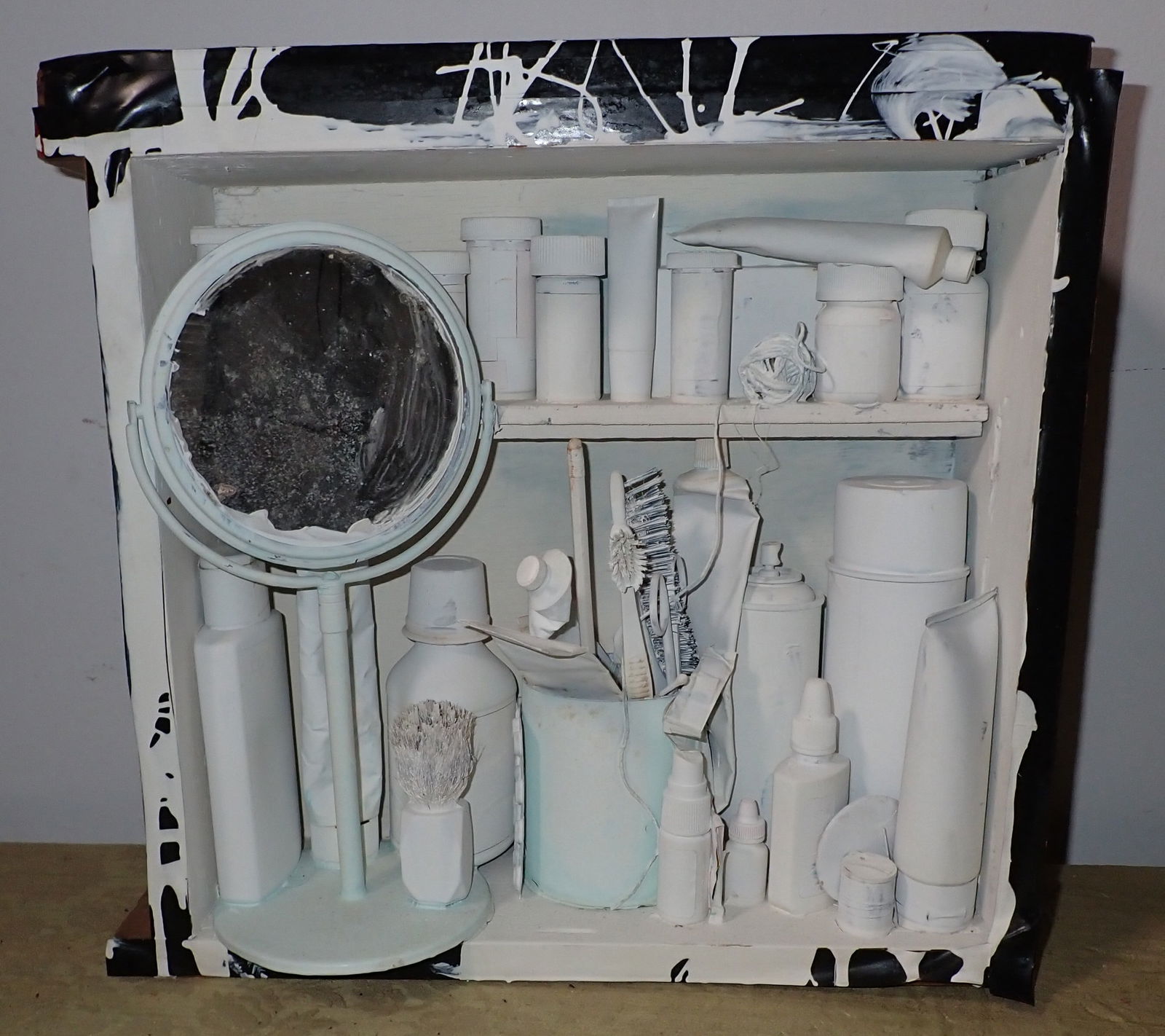 Wally Barnette Folk Art Wall Box (1 of 4)