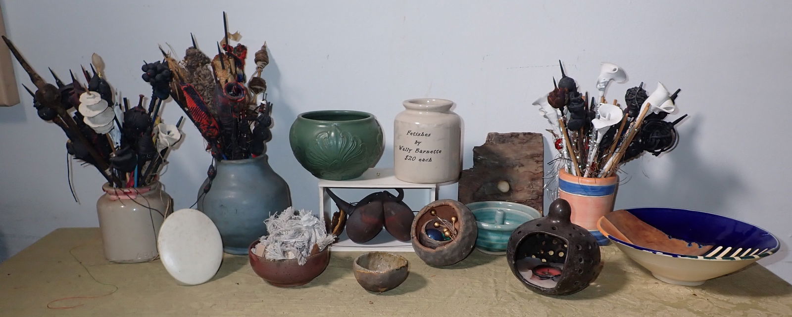 Wally Barnette Pottery Art Fetishes & Misc (1 of 6)