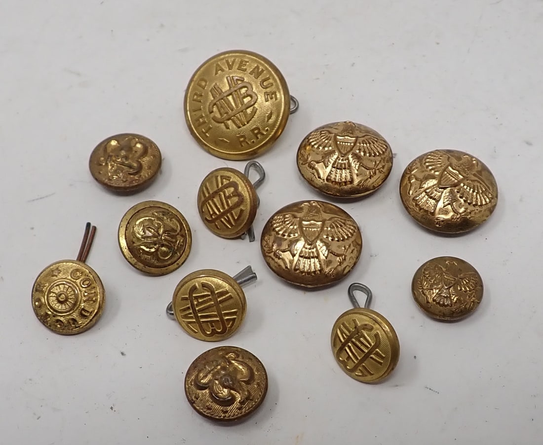 Railroad & Misc Buttons (1 of 5)