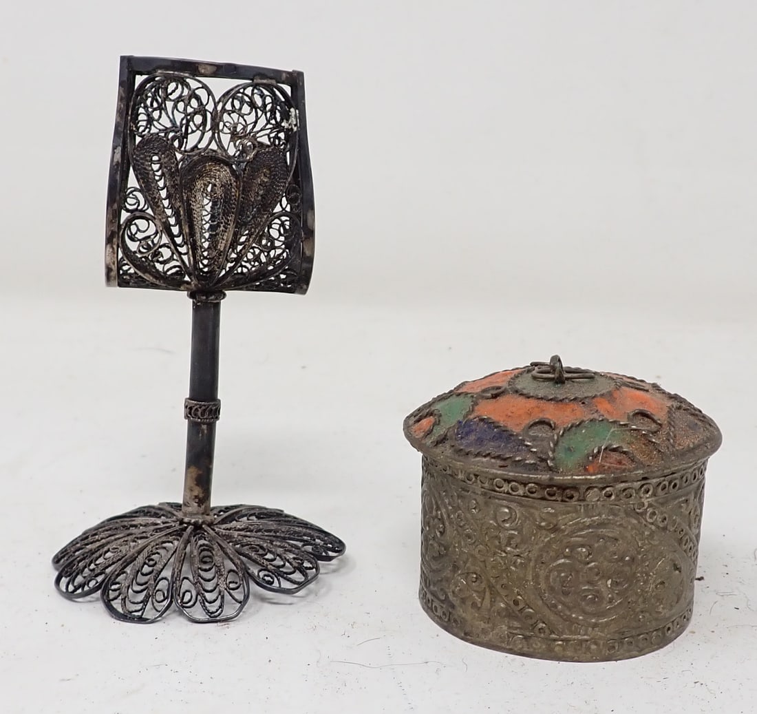 Trinket Jar & Matchholder (1 of 3)