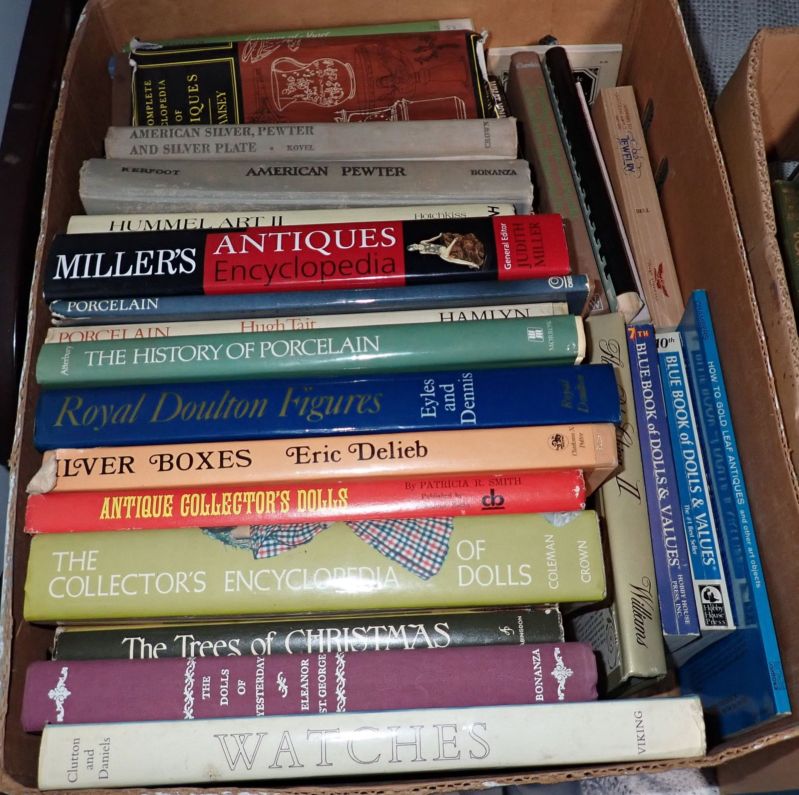 8 Boxes of Antiques Art Misc Reference Books (1 of 20)
