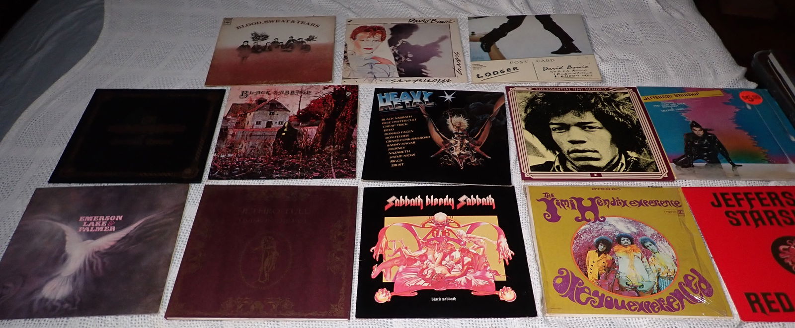 Jimi Hendrix Black Sabbath & Misc Records (1 of 7)