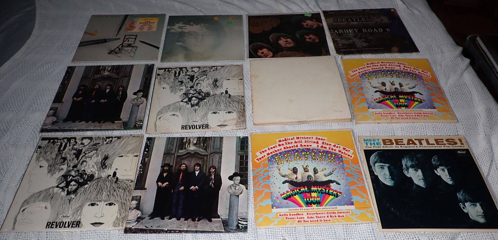 Beatles John Lennon Paul McCartney Records: We do not guarantee correct record is in correct sleeve. Sold as pictured