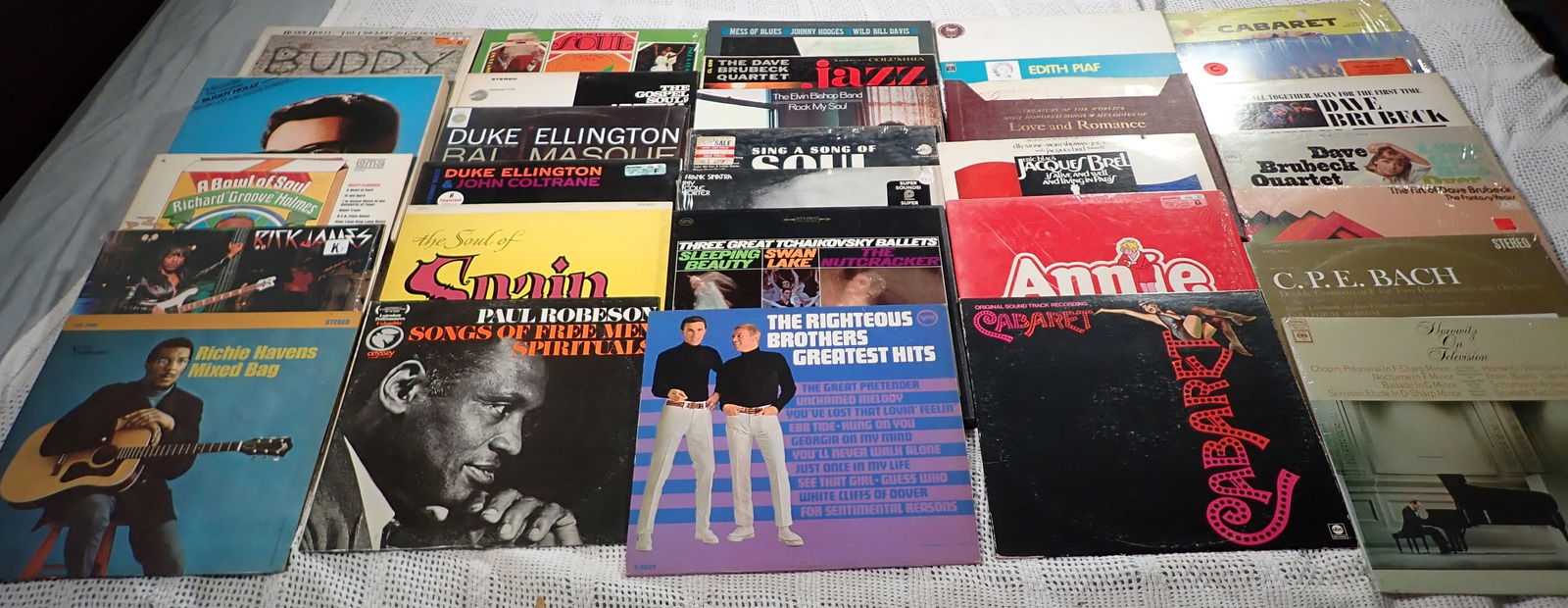 Buddy Holly , Jazz , & Misc Record Albums (1 of 7)