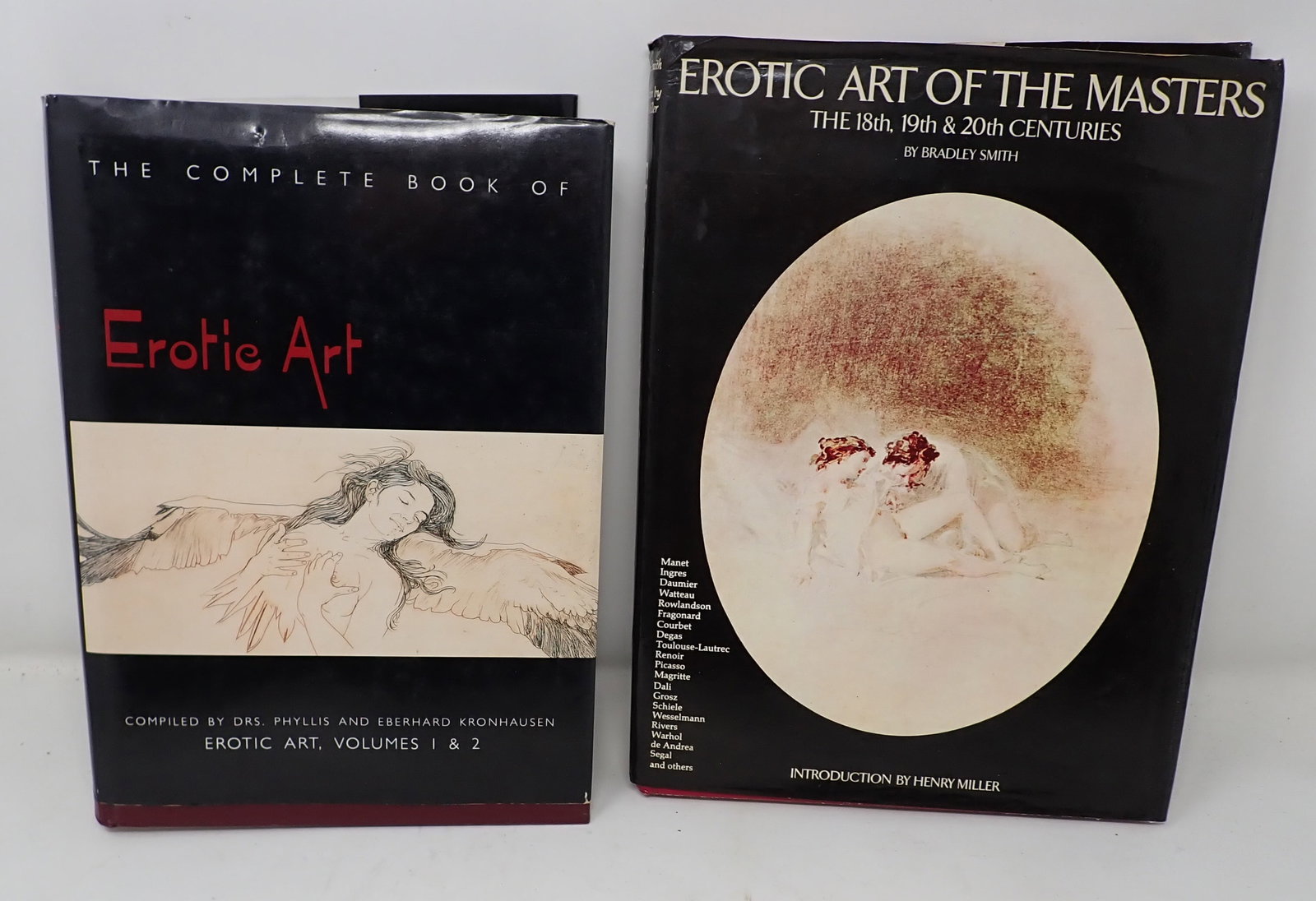 Erotic Art Books: Books by Kronhausen & Bradley Smith