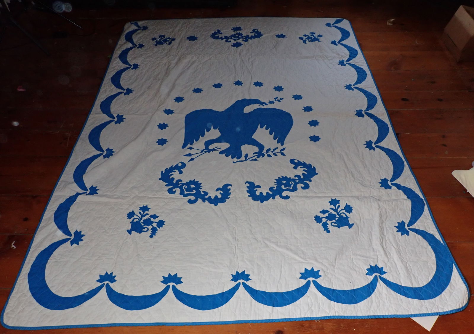 Patriotic Quilt w/ Eagle (1 of 4)