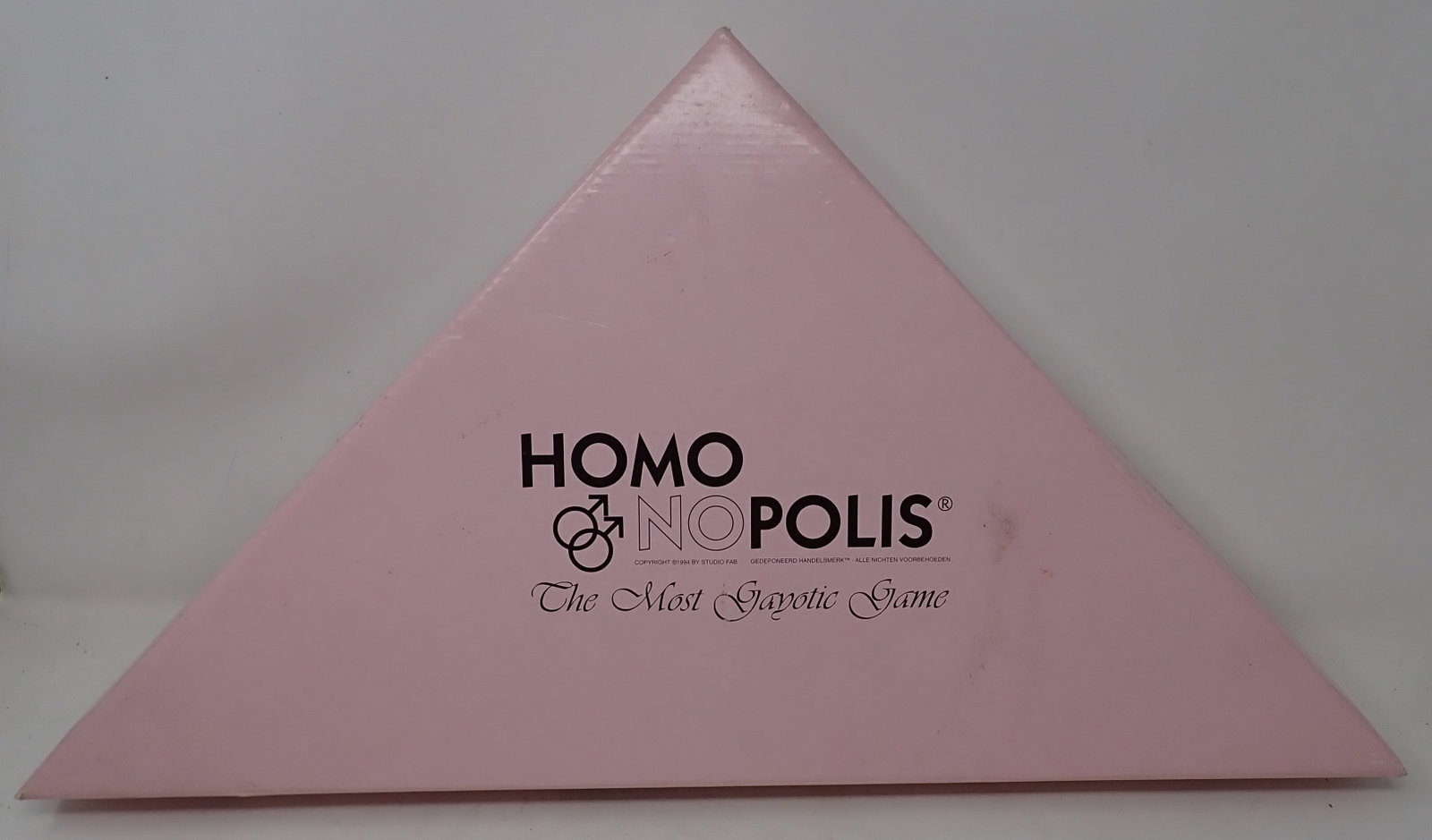 Homo Nopolis Gayotic Monopoly Style Game: We do not guarantee it is complete