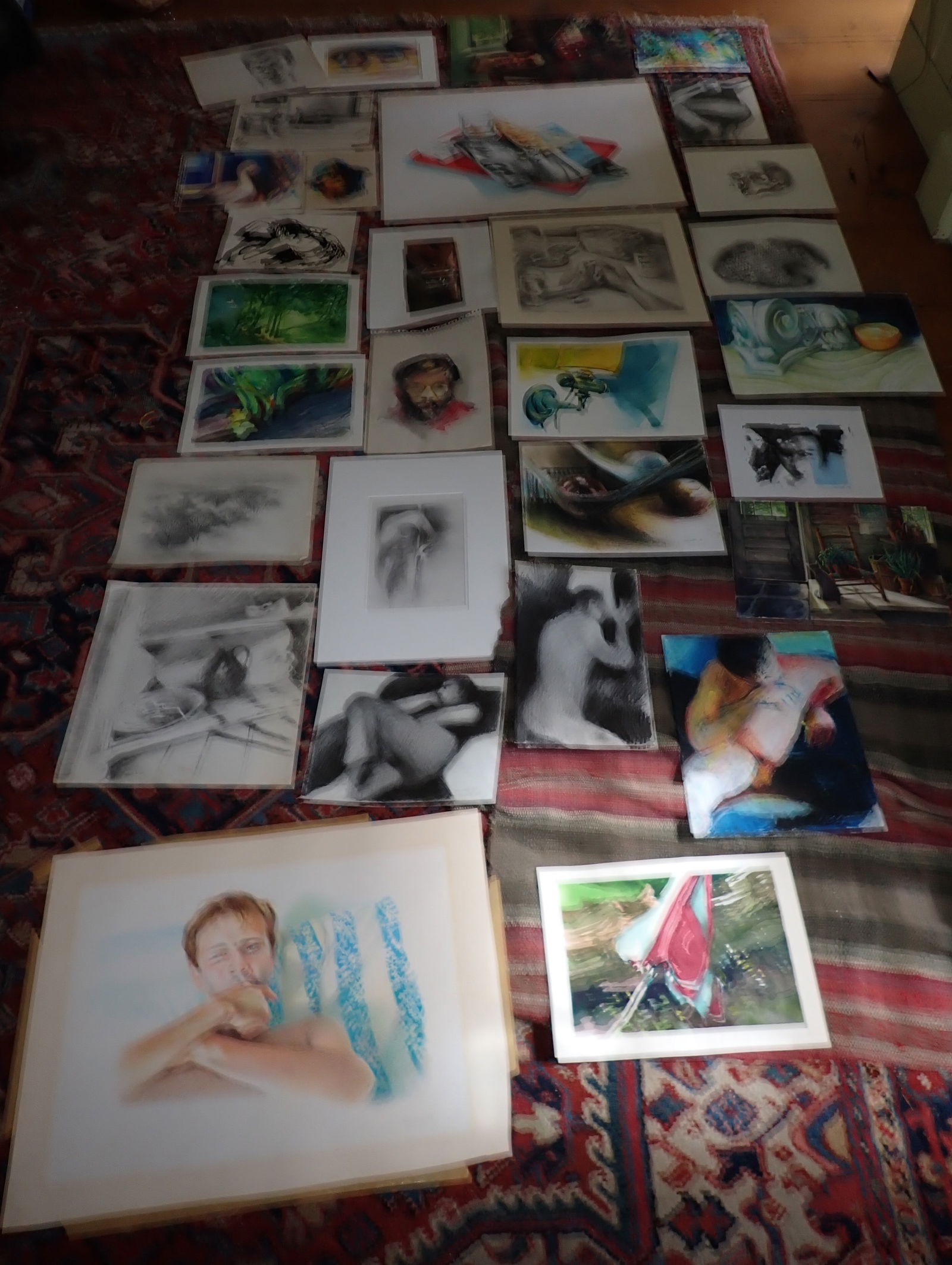 Wally Barnette Paintings Watercolors Drawings (1 of 10)