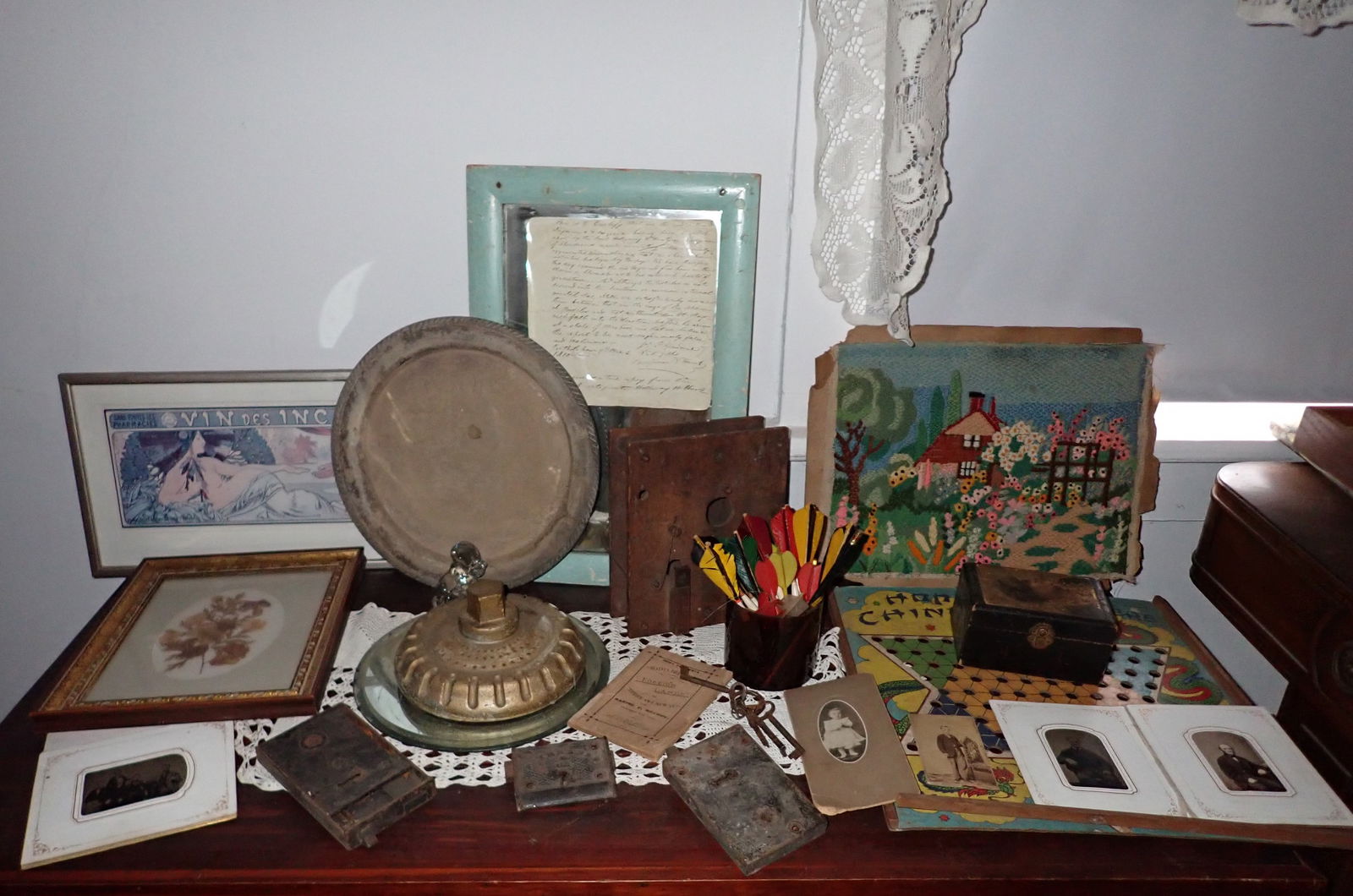 Needlepoint Skeleton Keys Tin Types & Misc (1 of 15)