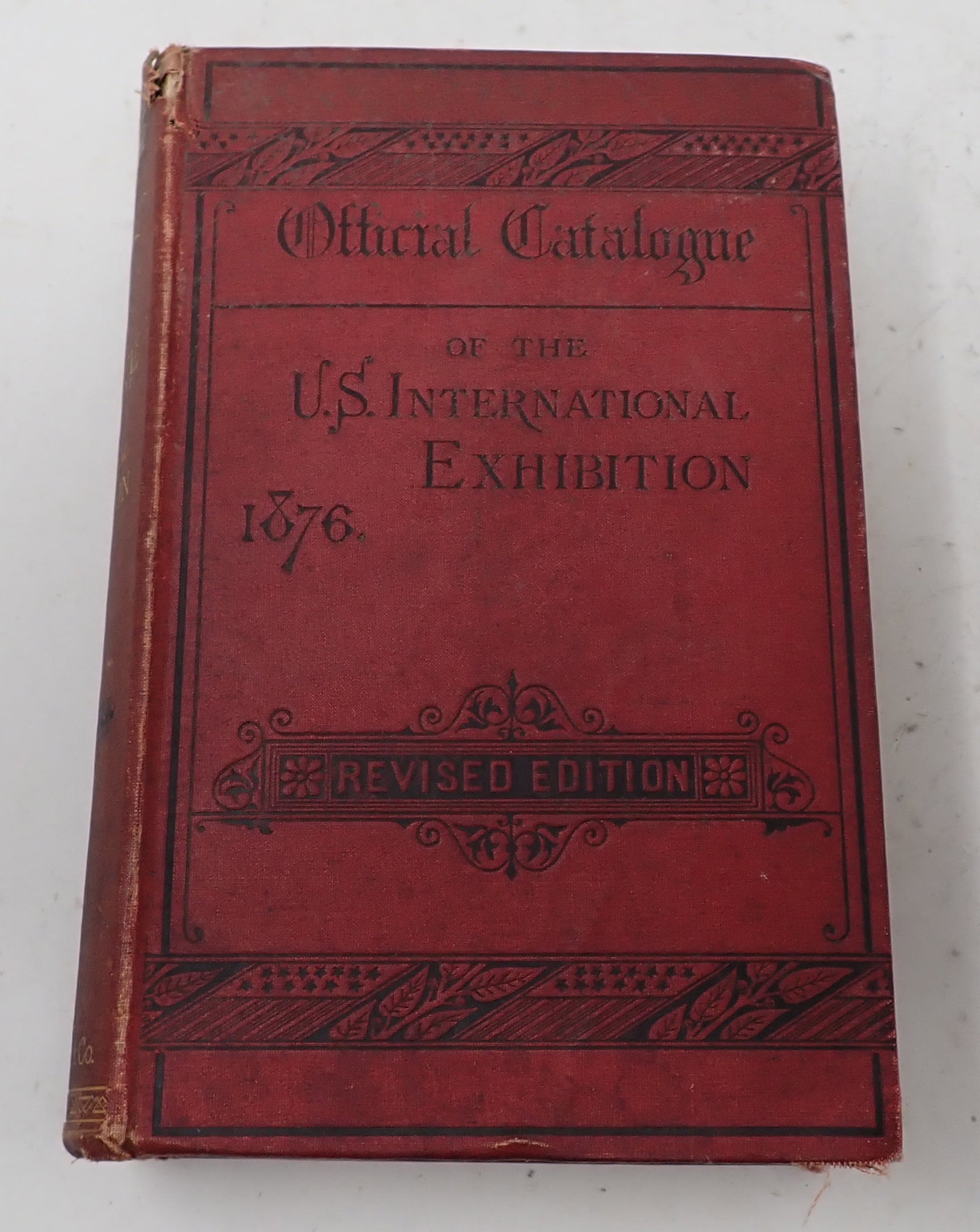 1876 US International Exhibition Catalog: Revised edition