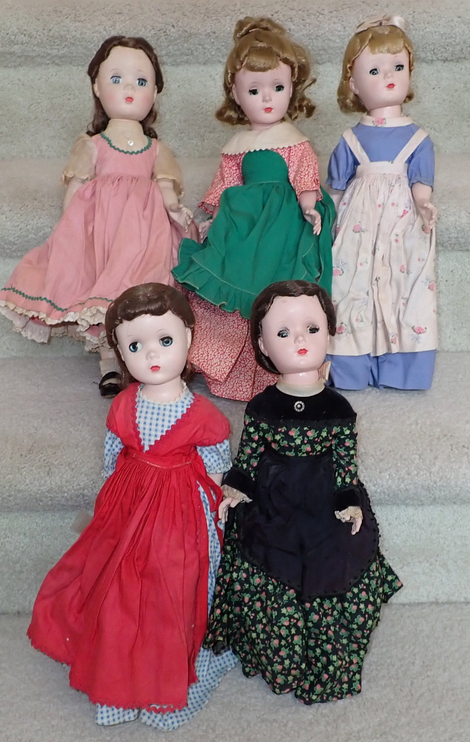 Madame Alexander Little Women Dolls: Approx 14 1/2" tall