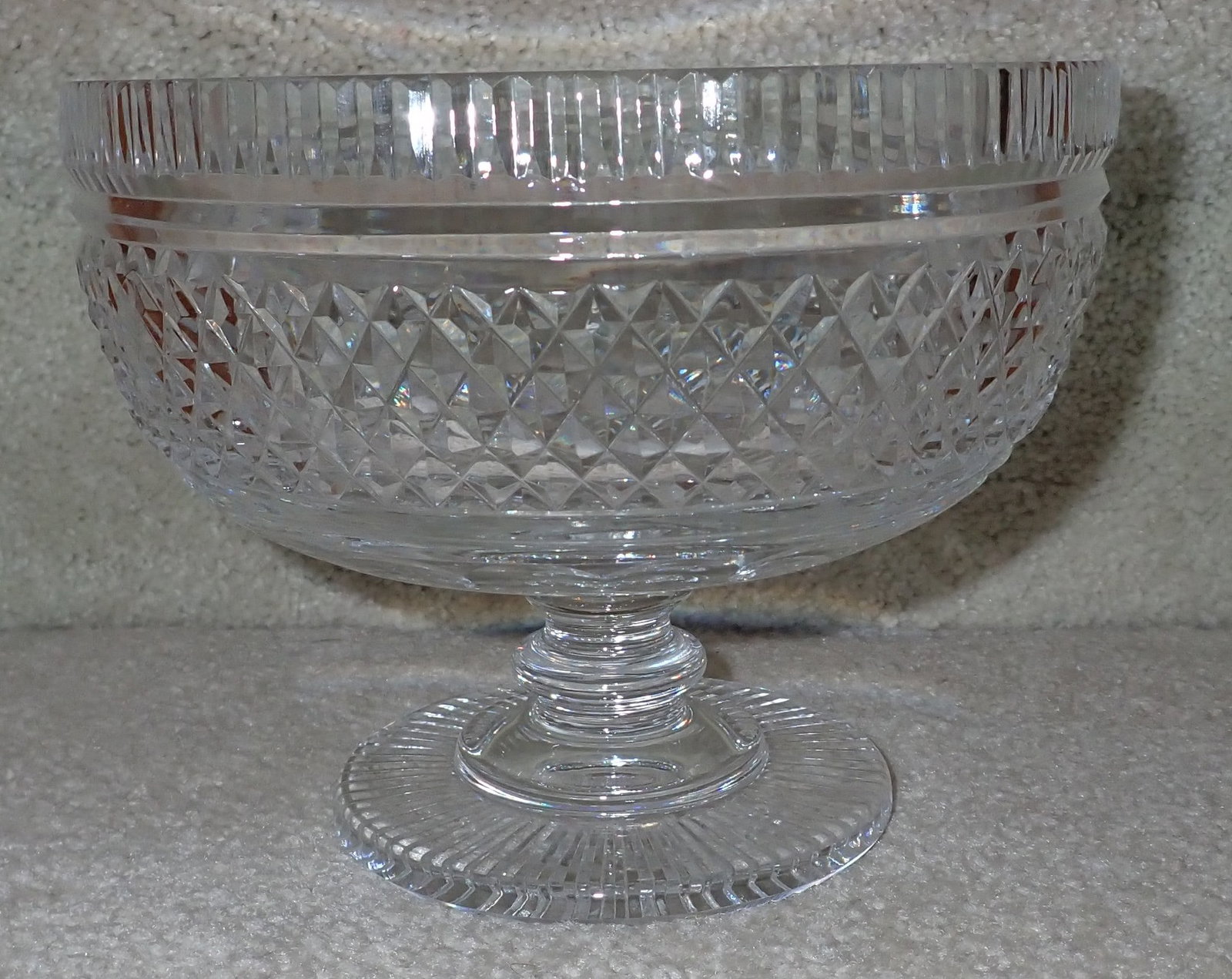 Crystal Compote Waterford ? (1 of 2)