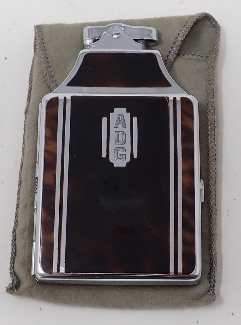 Ronson Lighter & Cigarette Case (1 of 3)
