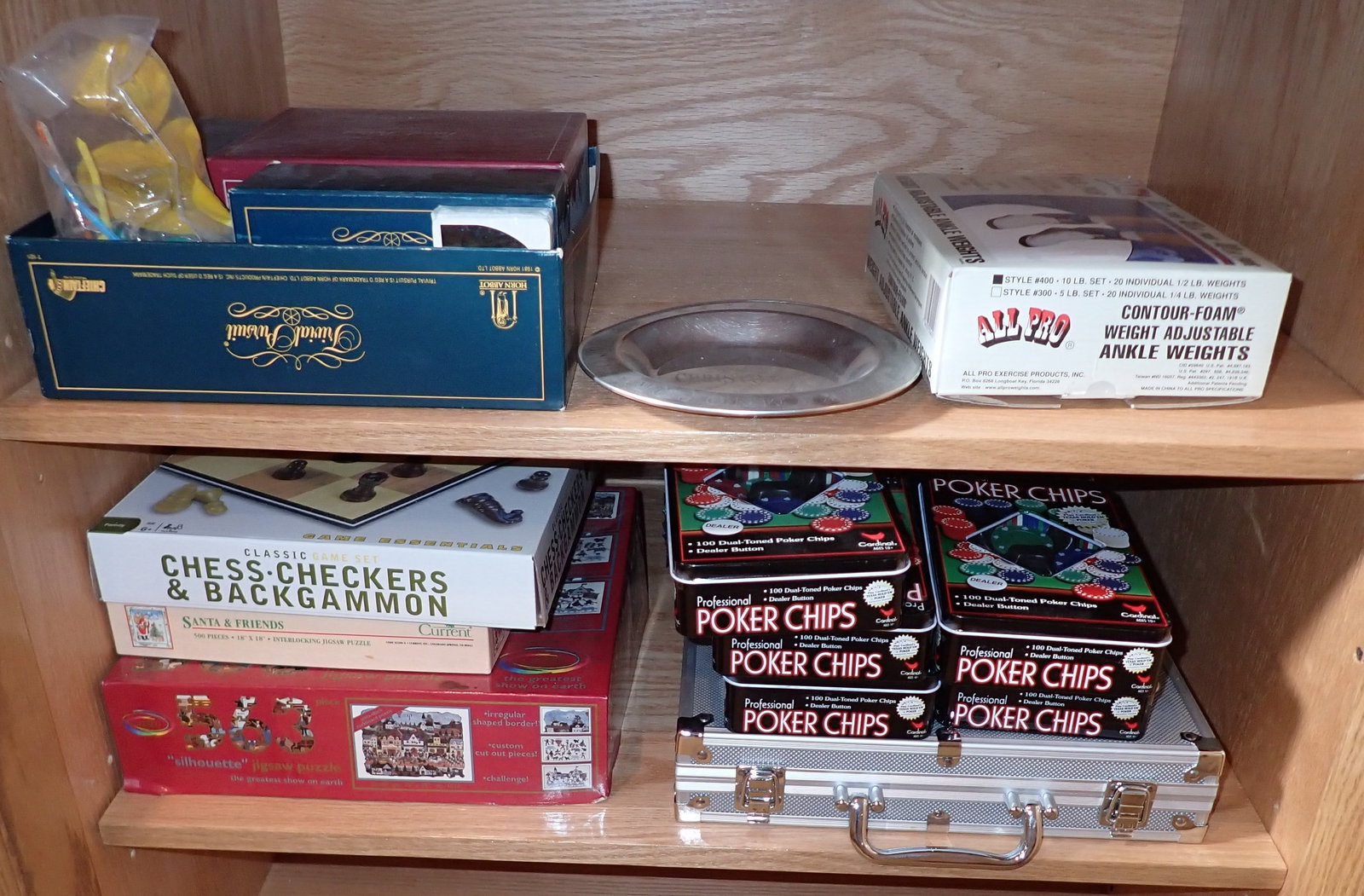 Poker Chips Cards Games Puzzles: We do not guarantee they are complete. No shipping ! Buyer to remove from basement