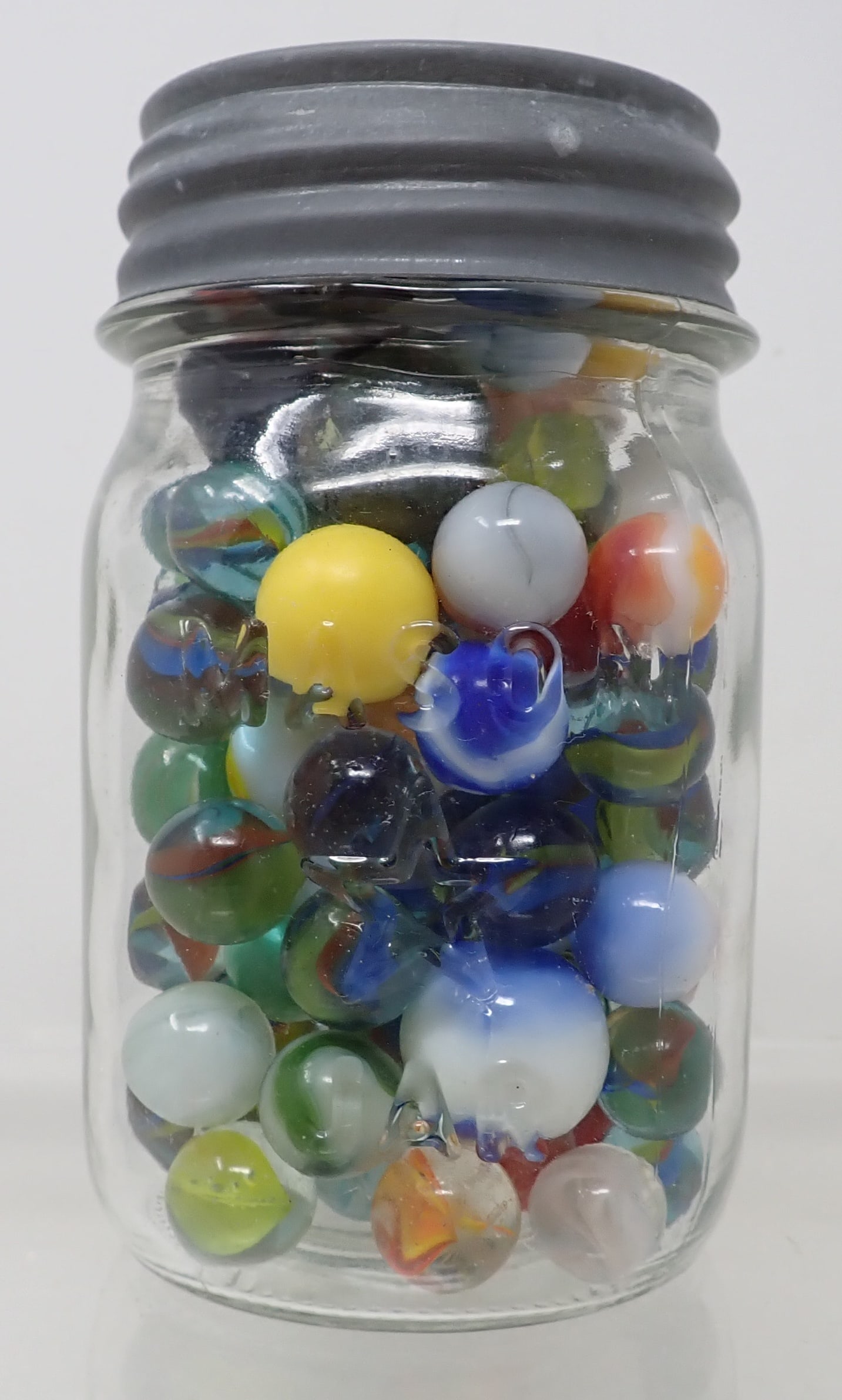 Mason Jar of Marbles (1 of 5)