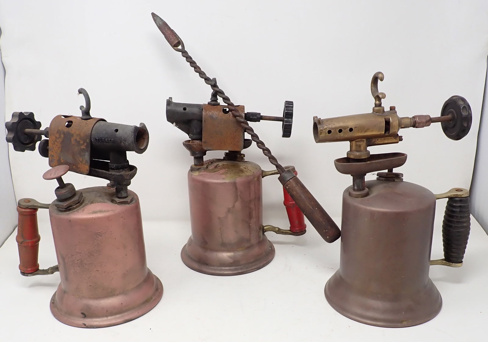 3 Brass Blowtorches & Soldeering Iron (1 of 4)