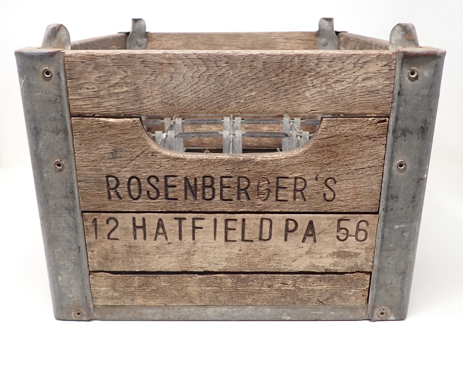 Rosenberger's Hatfield Pa Milk Crate (1 of 4)