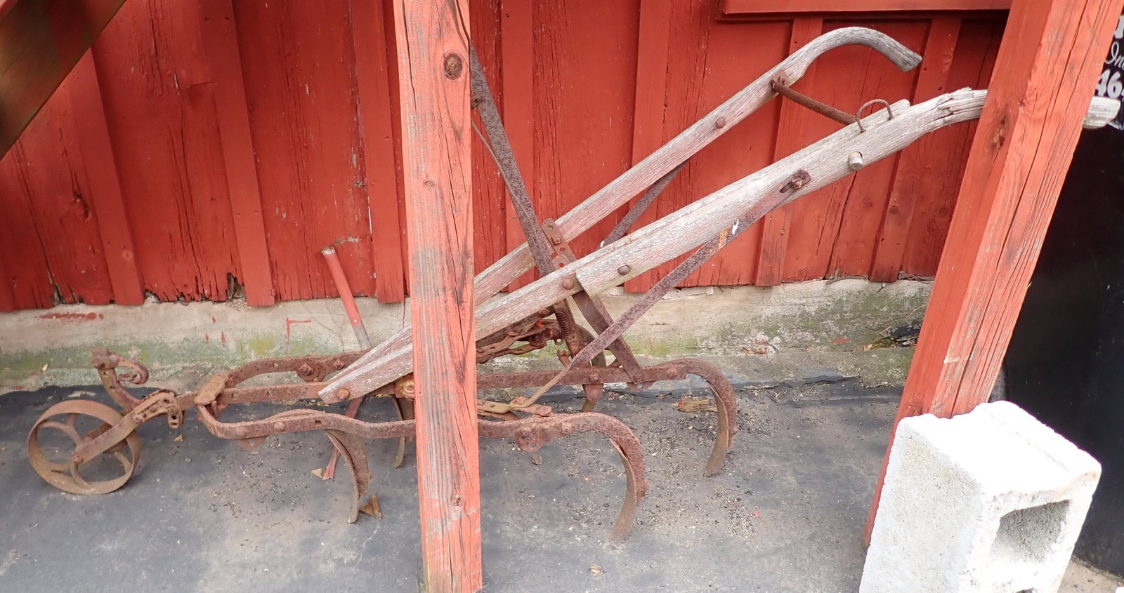 Horse Drawn Cultivator: Approx 72" long. NO shipping
