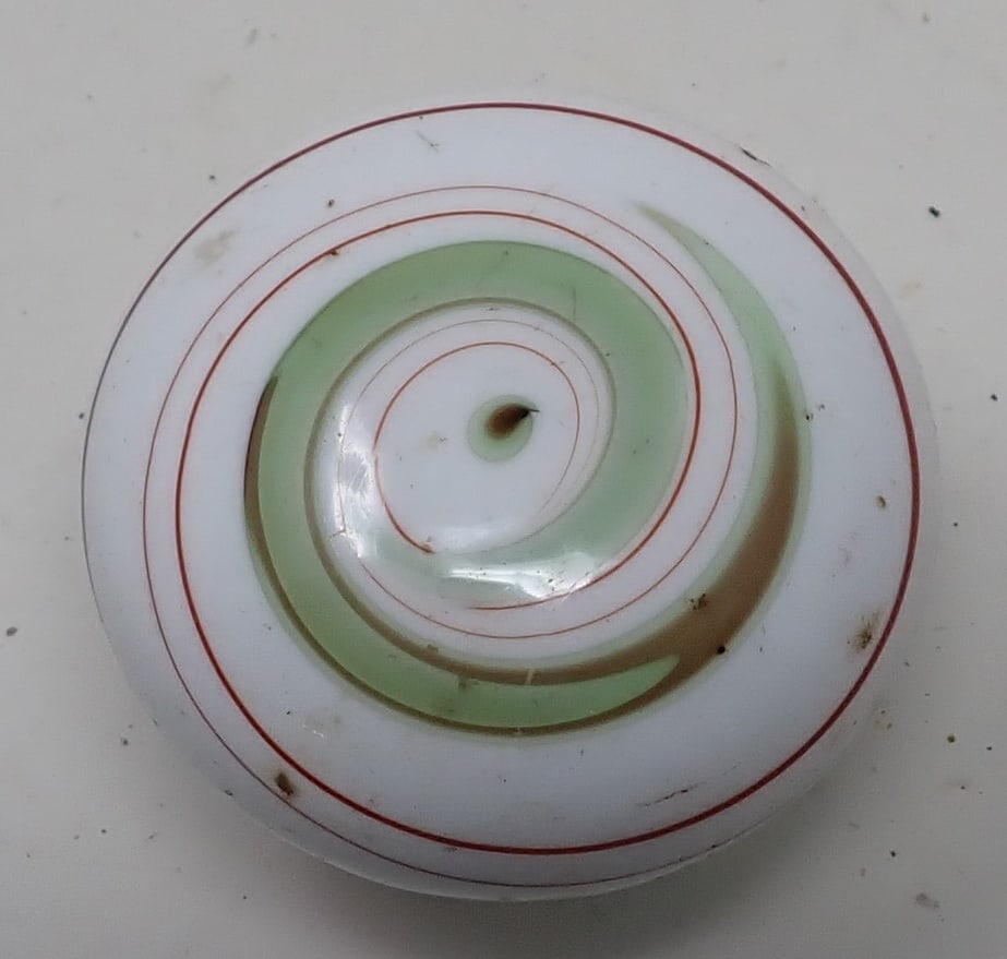 Early Swirled Suicide / Shifter Knob: Approx 1 7/8" in diameter