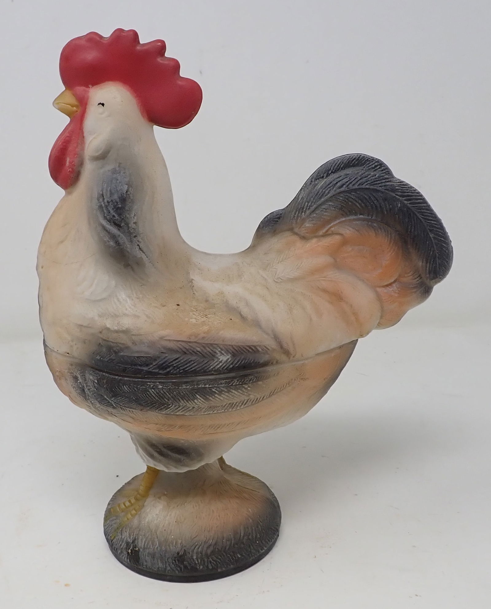Rooster Covered Candy Dish (1 of 2)