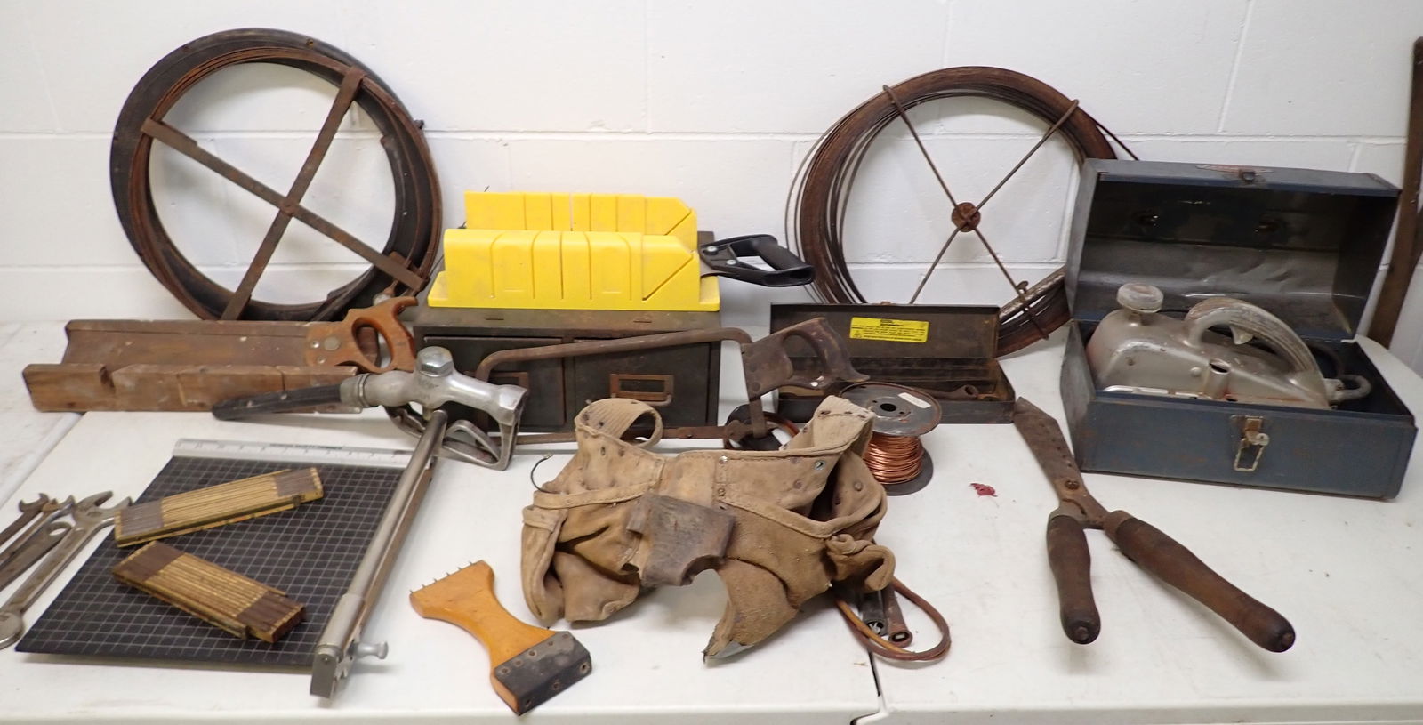 Miter Saws Wrenches Snakes Misc Tools (1 of 7)