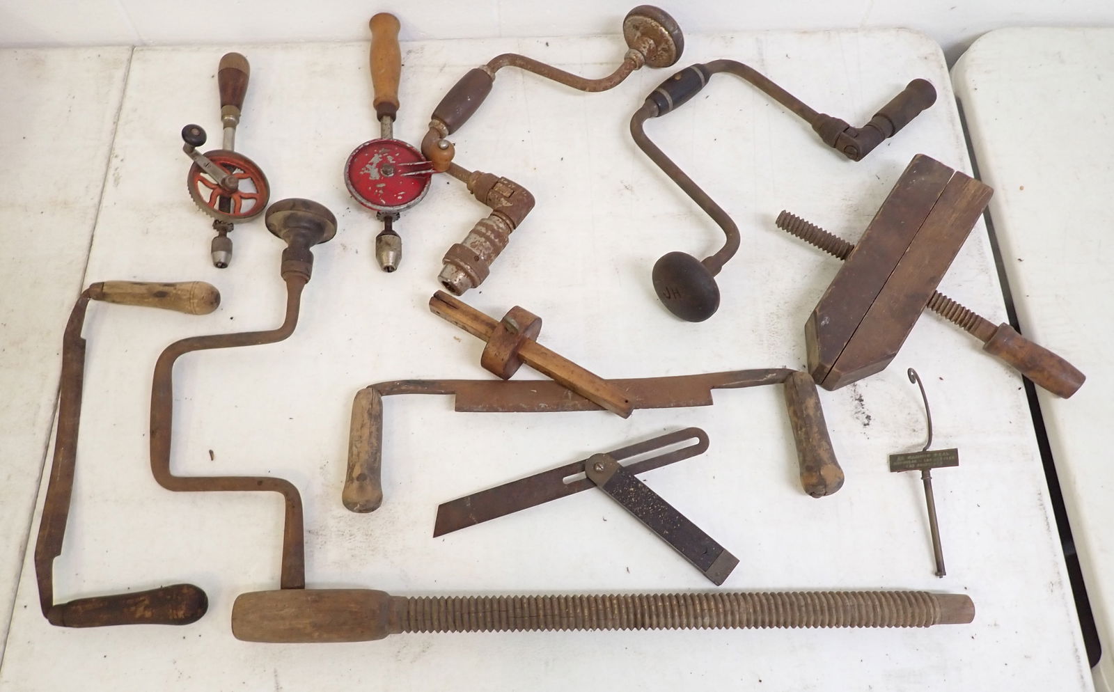 Hand Drills Draw Knives Scribe & Misc (1 of 5)