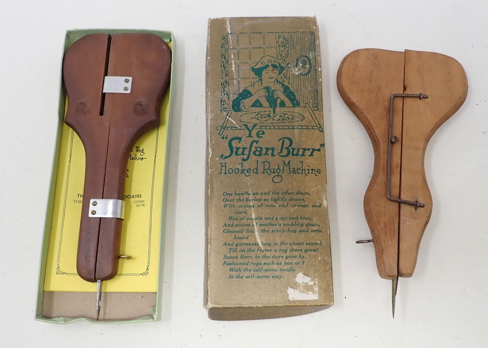 2 Hooked Rug Machines (1 of 2)