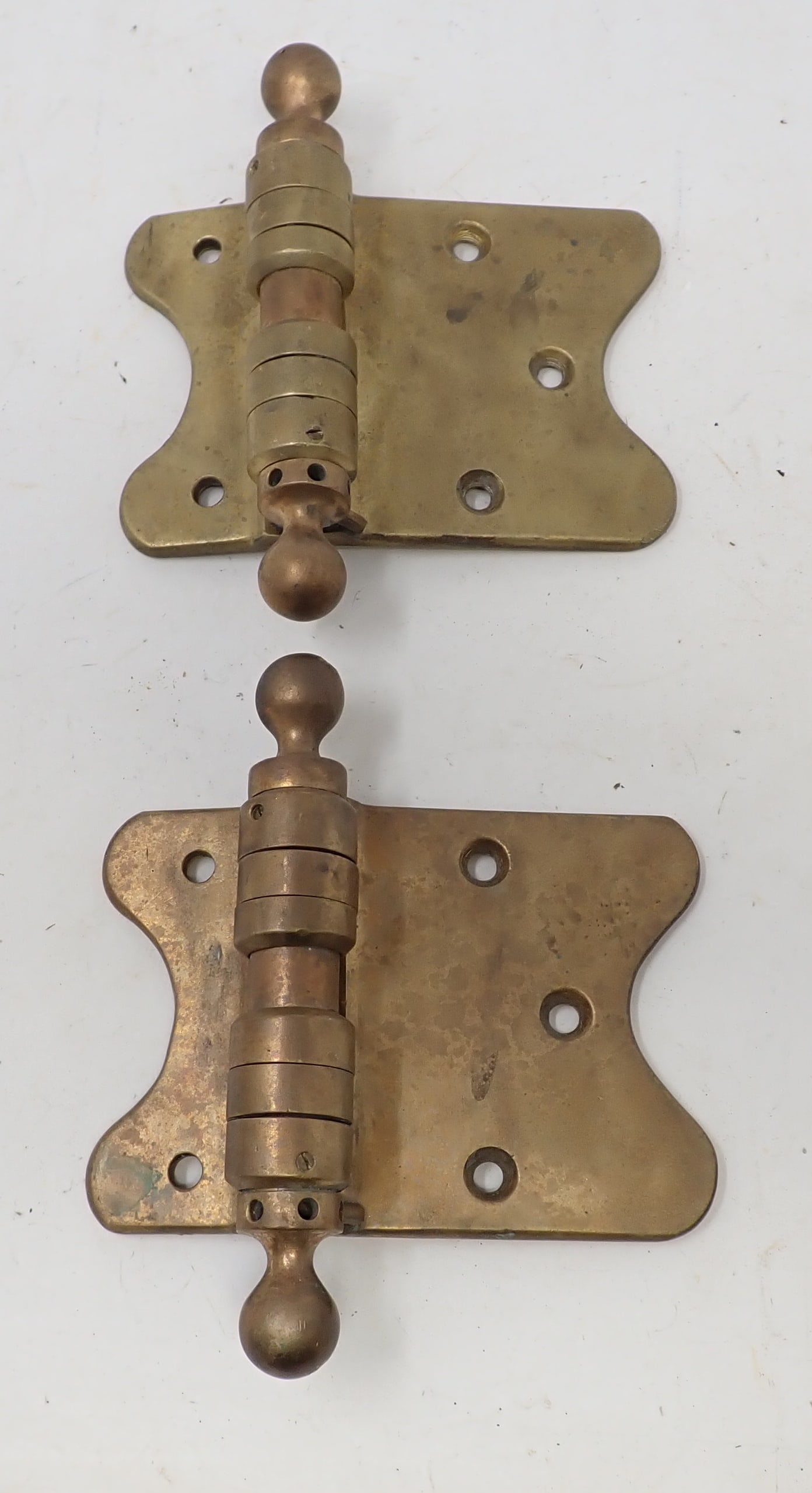 Pair of Heavy Spring Loaded Springs: Approx 3 1/2" x 5 1/8"
