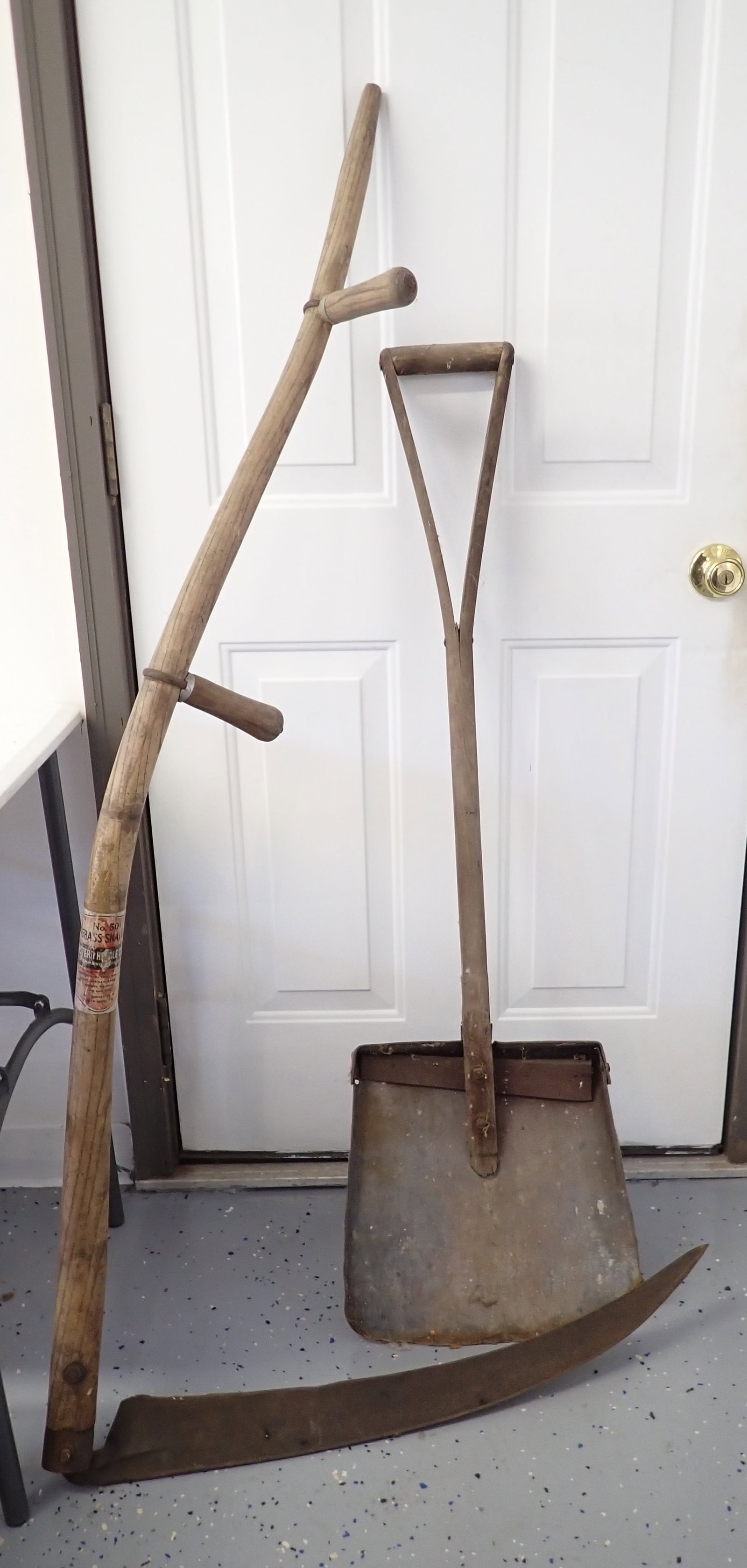 Scythe & Primitive Shovel: No shipping