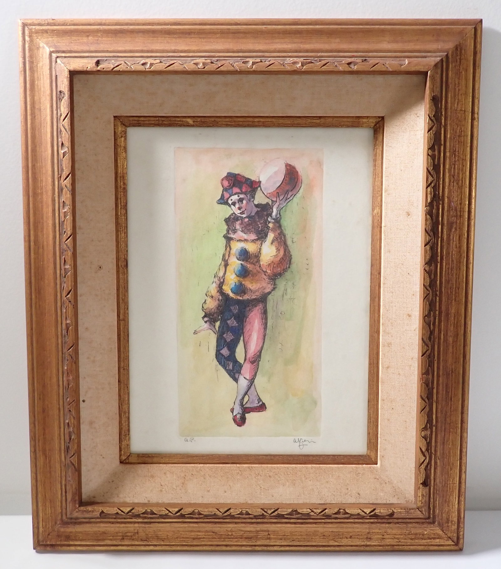 Signed Clown Artist Proof (1 of 4)