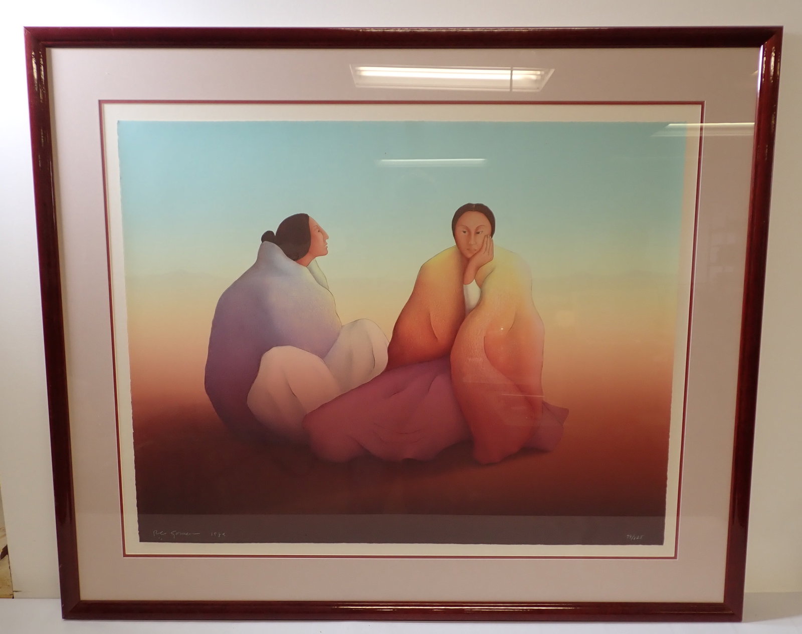 Signed & Numbered RC Gorman Indian Print (1 of 4)