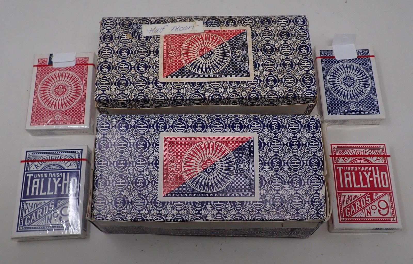 24 Decks A. Dougherty Tally-Ho No. 9 Playing Cards (1 of 6)