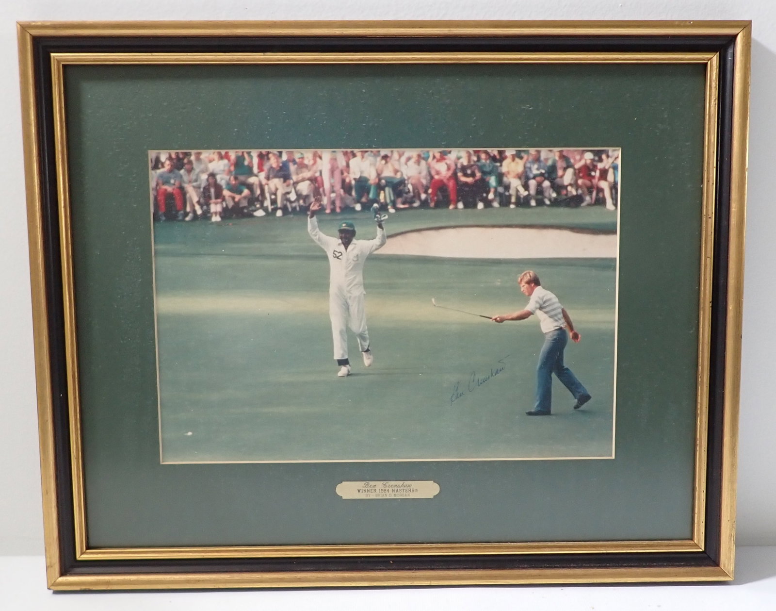 1984 Masters Golf Ben Crenshaw Autographed Photo (1 of 4)