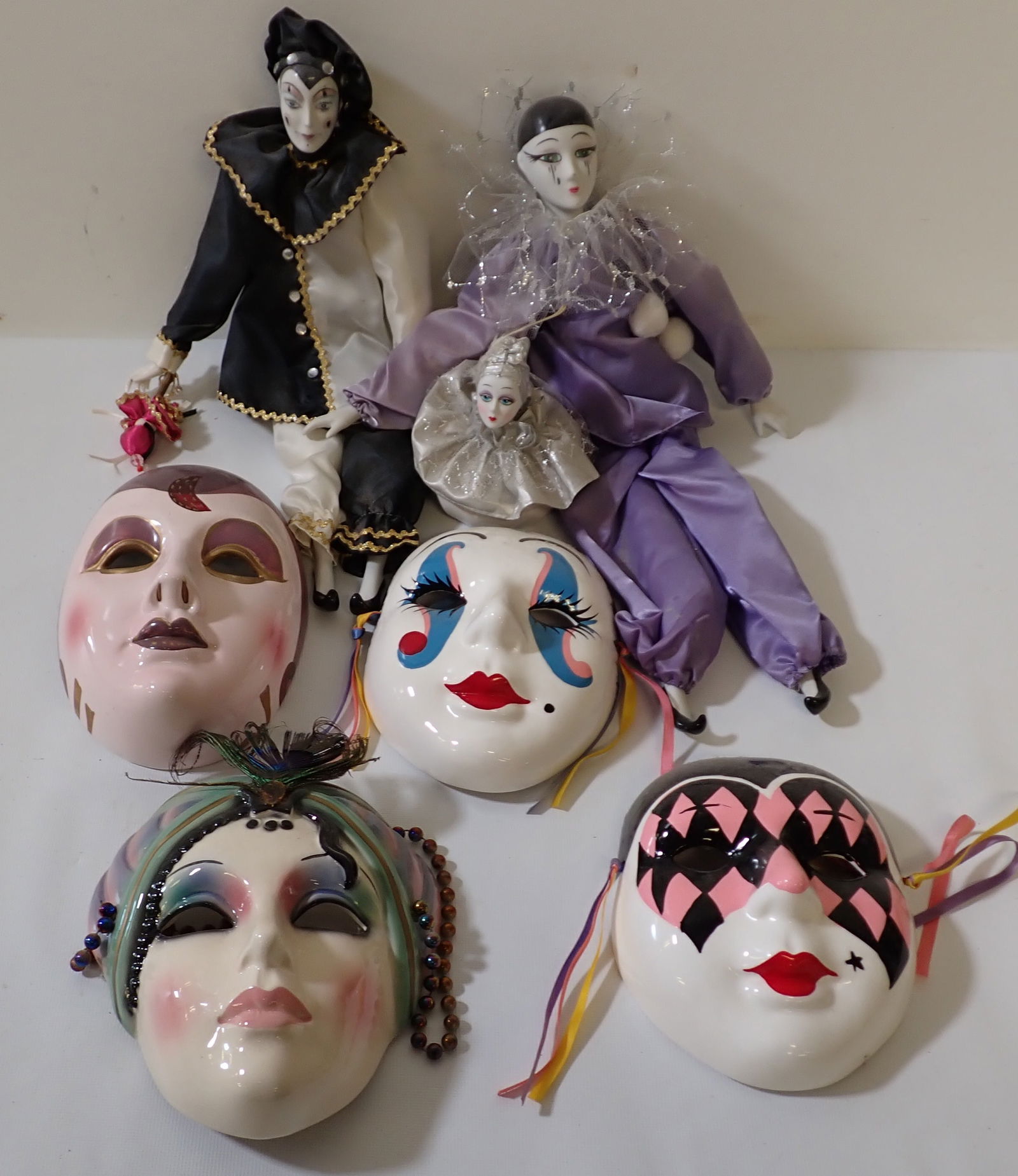 Dolls Clay Art Bertha Rogers & Misc Wall Masks (1 of 7)