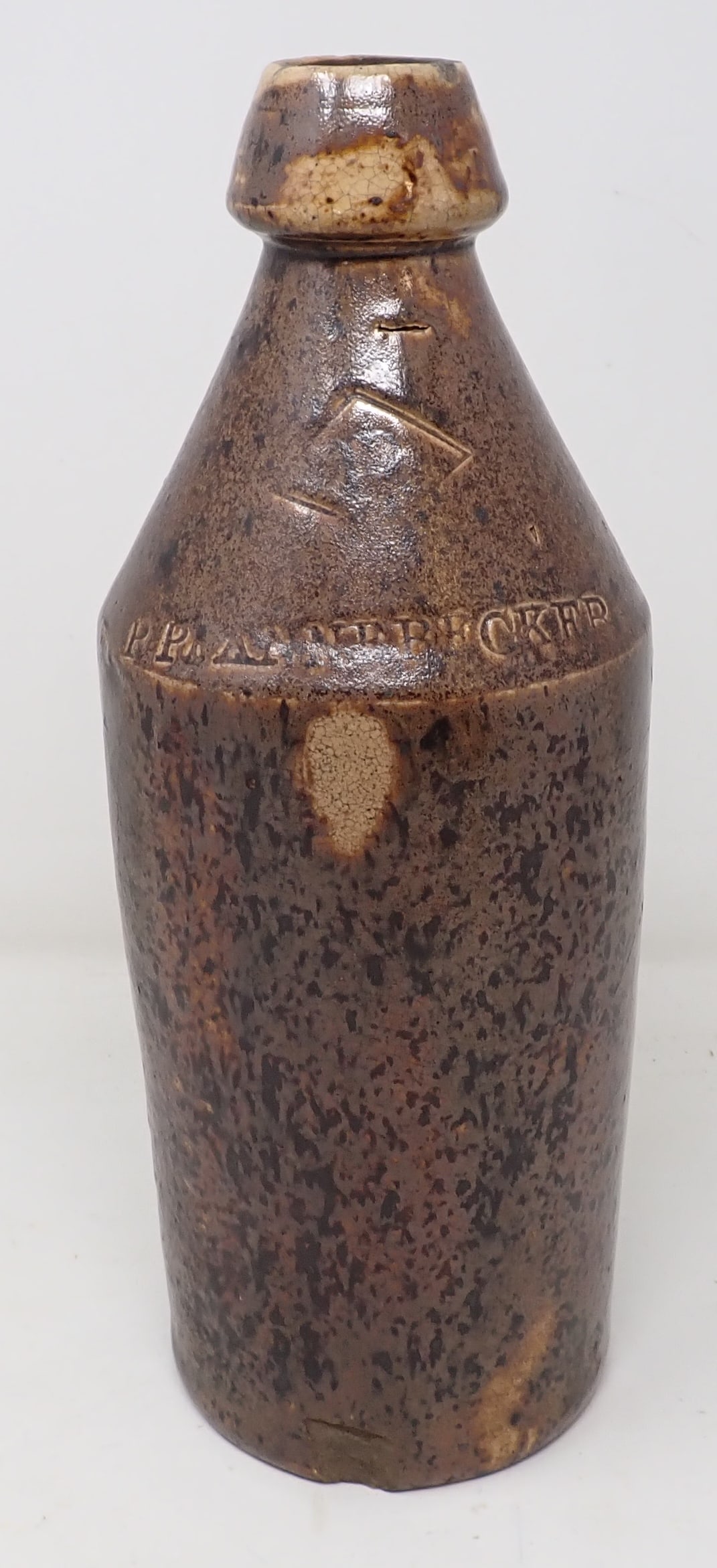Pfannebecker Stoneware Bottle w/ Tobacco Spit Glaze (1 of 11)