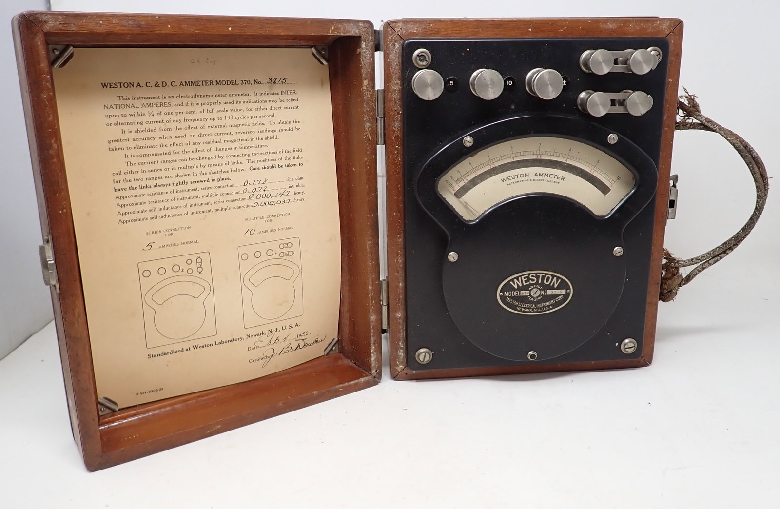 Weston 370 Ammeter (1 of 6)