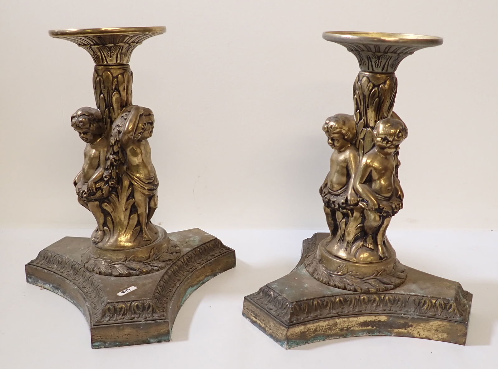 2 Cherub Table Bases (1 of 4)