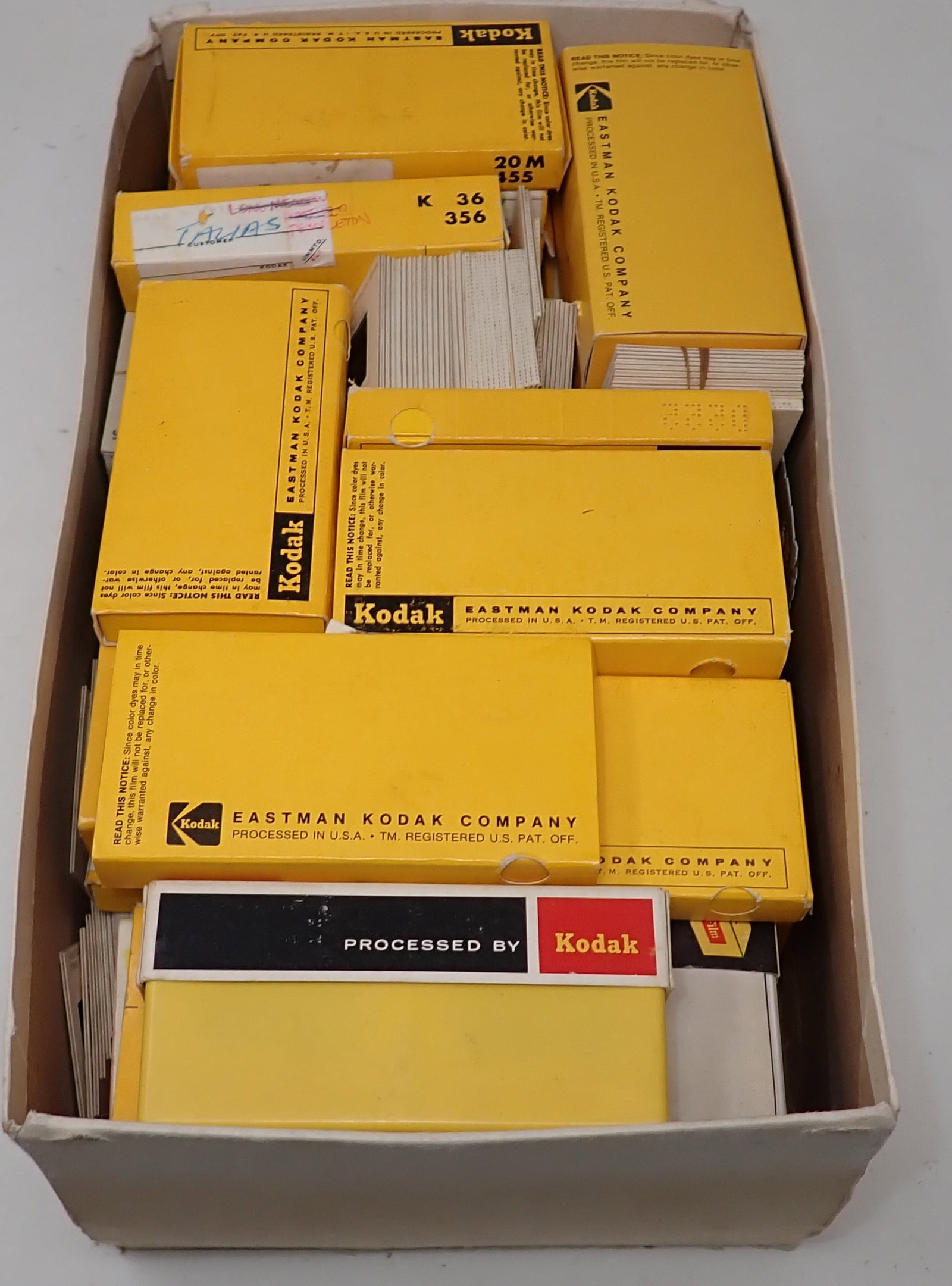Shoe Box Full of Picture Slides: Shoe box is full !