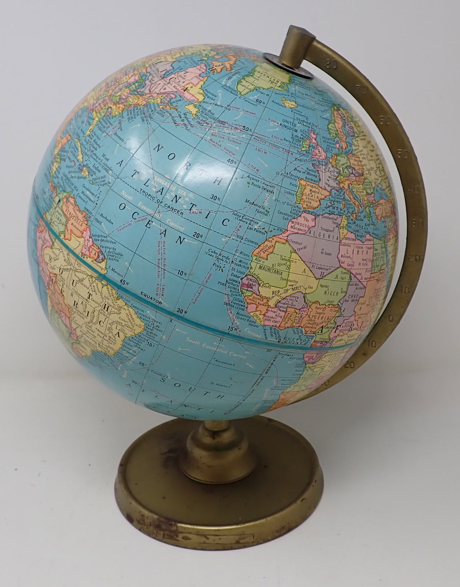 Cram 9 inch Terrestrial Globe: globe